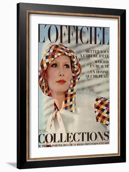 L'Officiel, 1973 - Guy Laroche Boutique-Roland Bianchini-Framed Art Print