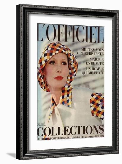 L'Officiel, 1973 - Guy Laroche Boutique-Roland Bianchini-Framed Art Print