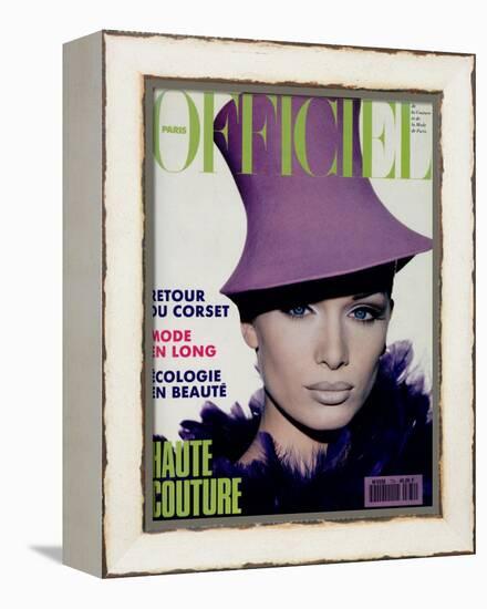 L'Officiel, 1992-null-Framed Stretched Canvas