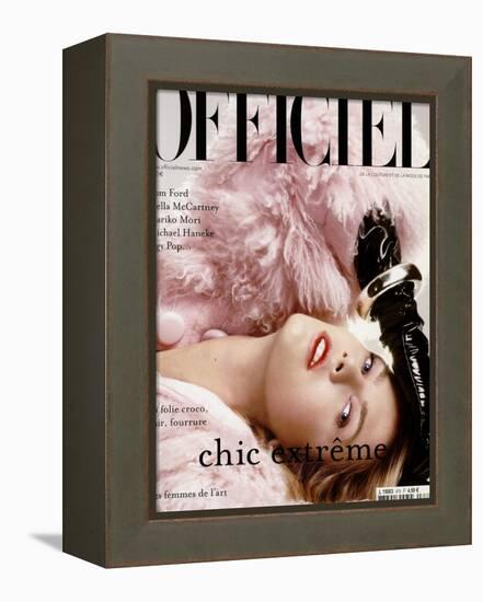 L'Officiel, 2003 - Eva-Jay Kubatova-Michel Mallard-Framed Stretched Canvas