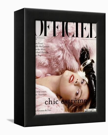 L'Officiel, 2003 - Eva-Jay Kubatova-Michel Mallard-Framed Stretched Canvas