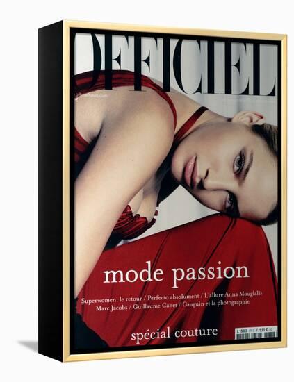 L'Officiel, 2003 - Mor Katzir-Michel Mallard-Framed Stretched Canvas