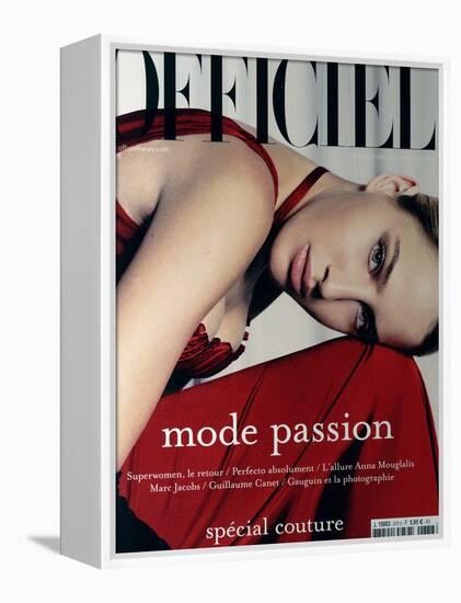 L'Officiel, 2003 - Mor Katzir-Michel Mallard-Framed Stretched Canvas