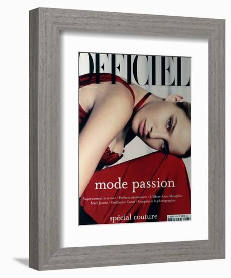 L'Officiel, 2003 - Mor Katzir-Michel Mallard-Framed Premium Giclee Print