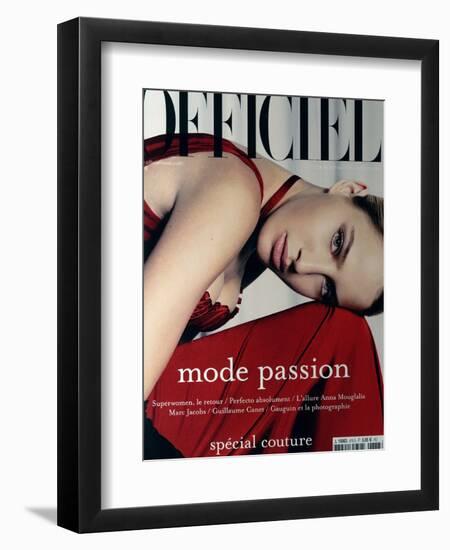 L'Officiel, 2003 - Mor Katzir-Michel Mallard-Framed Premium Giclee Print