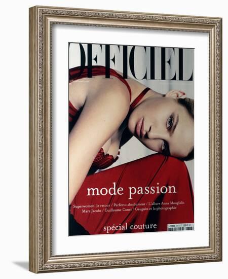 L'Officiel, 2003 - Mor Katzir-Michel Mallard-Framed Art Print