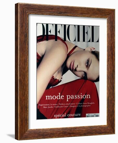 L'Officiel, 2003 - Mor Katzir-Michel Mallard-Framed Art Print