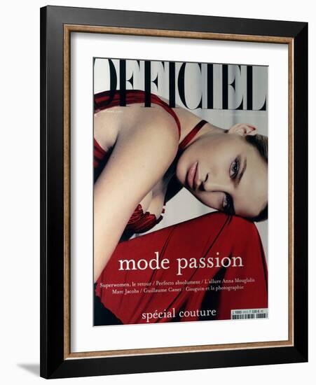 L'Officiel, 2003 - Mor Katzir-Michel Mallard-Framed Art Print