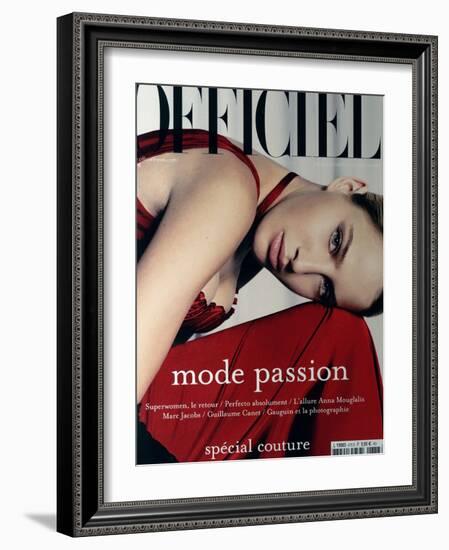 L'Officiel, 2003 - Mor Katzir-Michel Mallard-Framed Art Print