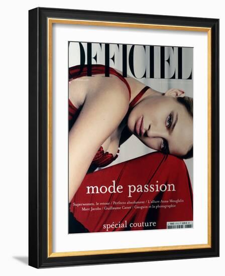 L'Officiel, 2003 - Mor Katzir-Michel Mallard-Framed Art Print