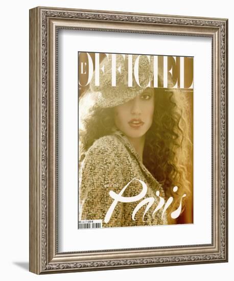 L'Officiel, 2004 - Carmen Maria-David Bailey-Framed Art Print