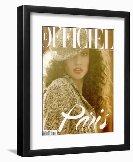 L'Officiel, 2004 - Carmen Maria-David Bailey-Framed Art Print