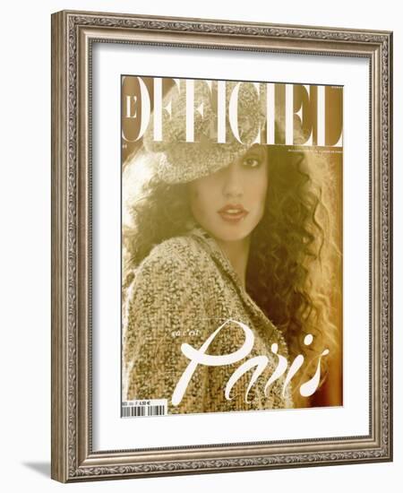 L'Officiel, 2004 - Carmen Maria-David Bailey-Framed Art Print