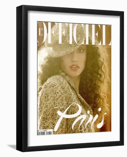 L'Officiel, 2004 - Carmen Maria-David Bailey-Framed Art Print