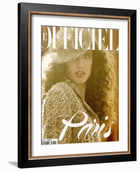 L'Officiel, 2004 - Carmen Maria-David Bailey-Framed Art Print