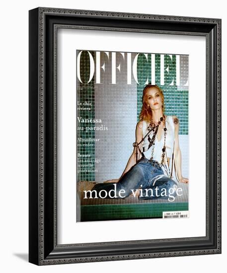 L'Officiel, 2004 - Vanessa Paradis-John Nollet-Framed Premium Giclee Print