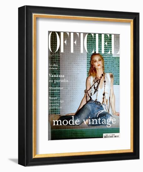 L'Officiel, 2004 - Vanessa Paradis-John Nollet-Framed Premium Giclee Print