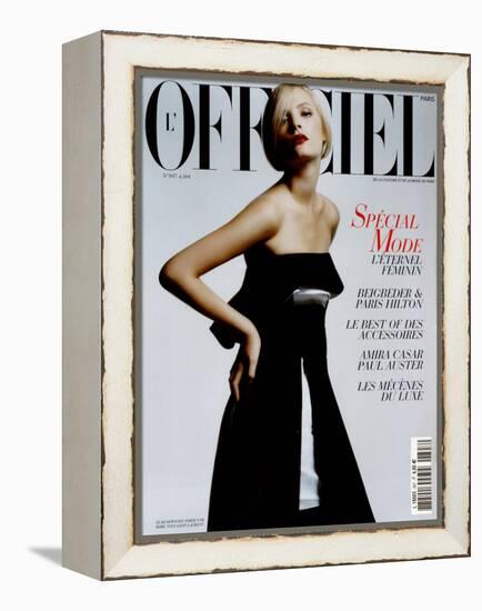 L'Officiel, 2005 - Sophie Marceau-Robert Wyatt & Marion Barras-Framed Stretched Canvas