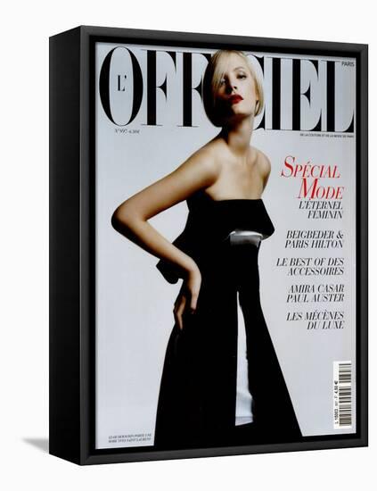 L'Officiel, 2005 - Sophie Marceau-Robert Wyatt & Marion Barras-Framed Stretched Canvas