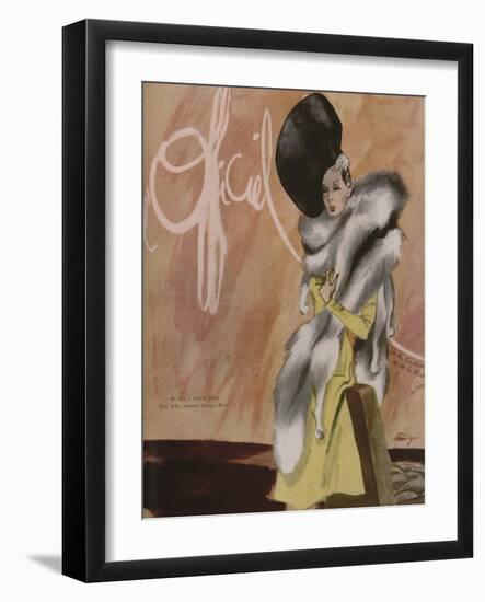 L'Officiel, August 1943-Lbenigni-Framed Art Print