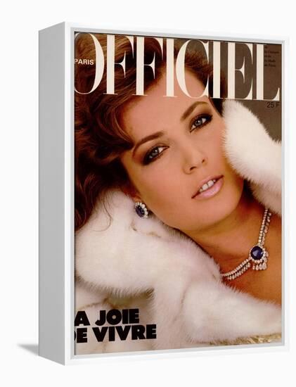 L'Officiel, August 1982 - Claude Montana-Claus Wickrath-Framed Stretched Canvas