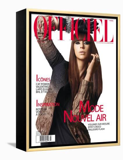 L'Officiel, August 2007 - Cat Power-Elina Kechicheva-Framed Stretched Canvas