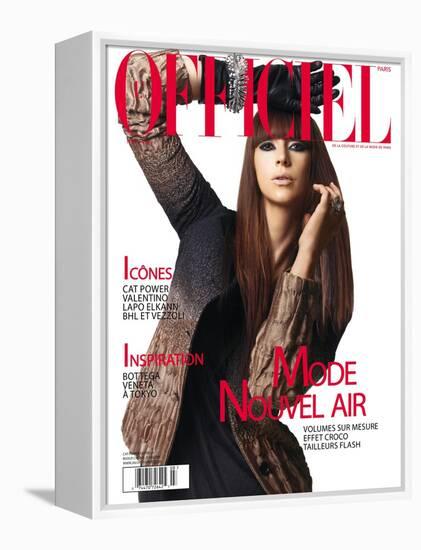 L'Officiel, August 2007 - Cat Power-Elina Kechicheva-Framed Stretched Canvas