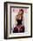 L'Officiel, December 1993 - Claudia Schiffer-Francesco Scavullo-Framed Premium Giclee Print