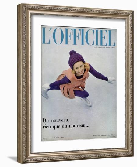 L'Officiel - Ensemble en Cuir de Pierre Cardin-Roland de Vassal-Framed Art Print