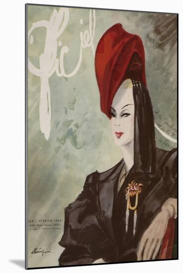 L'Officiel, February 1944-Lbenigni-Mounted Art Print