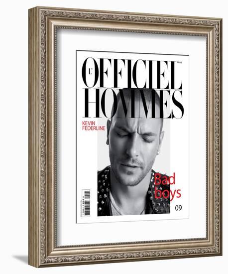 L'Officiel, Hommes August 2007 - Kevin Federline-Milan Vukmirovic-Framed Premium Giclee Print