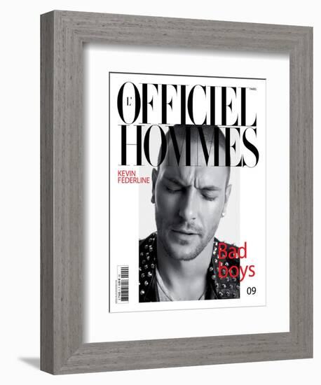 L'Officiel, Hommes August 2007 - Kevin Federline-Milan Vukmirovic-Framed Premium Giclee Print