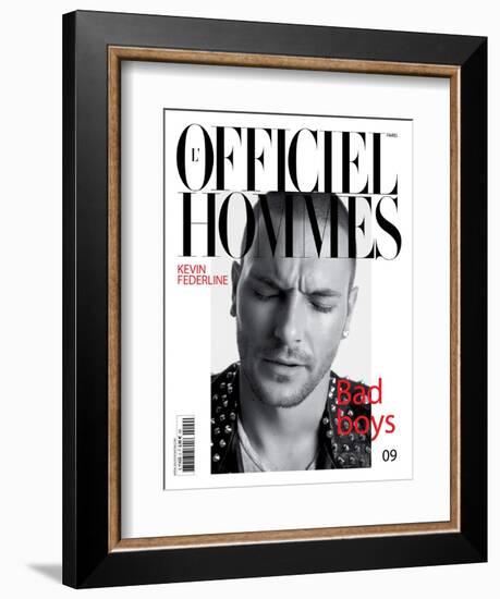 L'Officiel, Hommes August 2007 - Kevin Federline-Milan Vukmirovic-Framed Premium Giclee Print