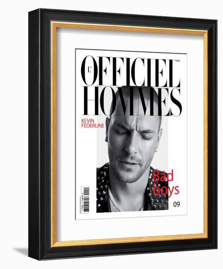 L'Officiel, Hommes August 2007 - Kevin Federline-Milan Vukmirovic-Framed Premium Giclee Print
