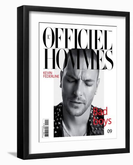 L'Officiel, Hommes August 2007 - Kevin Federline-Milan Vukmirovic-Framed Art Print