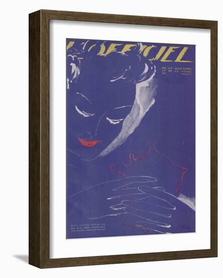 L'Officiel, January-February 1945-Lbenigni-Framed Art Print