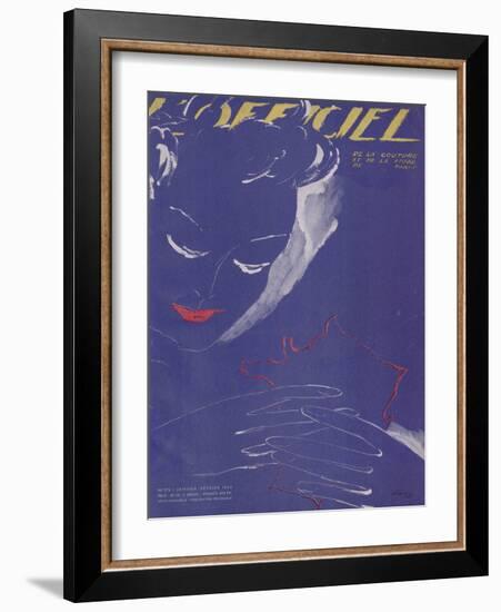 L'Officiel, January-February 1945-Lbenigni-Framed Art Print