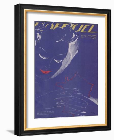 L'Officiel, January-February 1945-Lbenigni-Framed Art Print