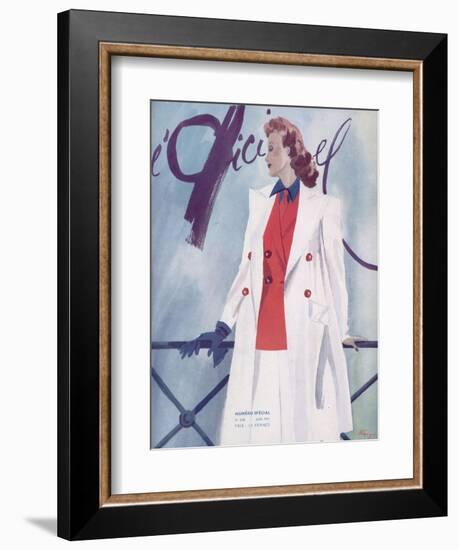 L'Officiel, June 1941-Lbenigni-Framed Premium Giclee Print