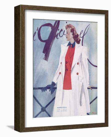 L'Officiel, June 1941-Lbenigni-Framed Art Print