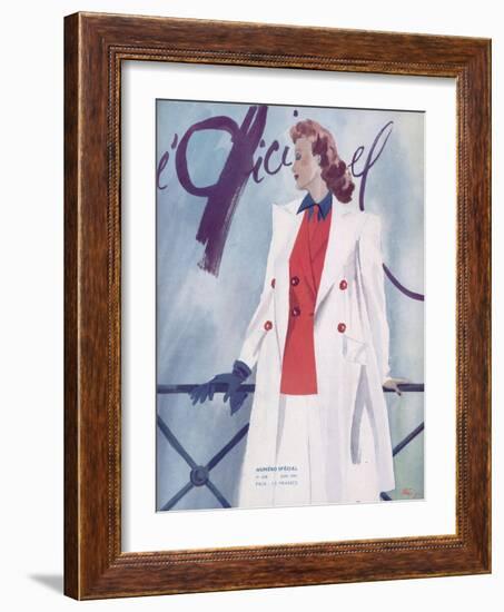 L'Officiel, June 1941-Lbenigni-Framed Art Print