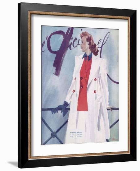 L'Officiel, June 1941-Lbenigni-Framed Art Print