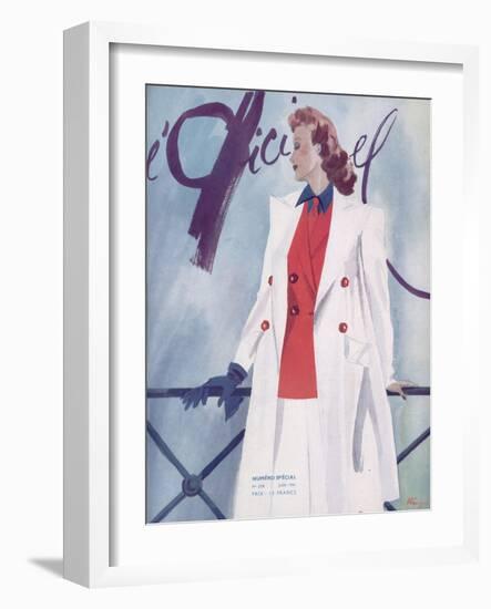 L'Officiel, June 1941-Lbenigni-Framed Art Print