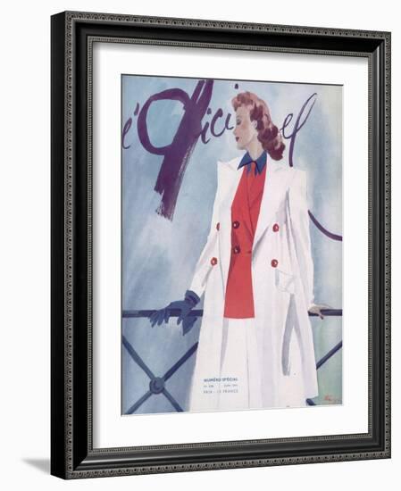 L'Officiel, June 1941-Lbenigni-Framed Art Print