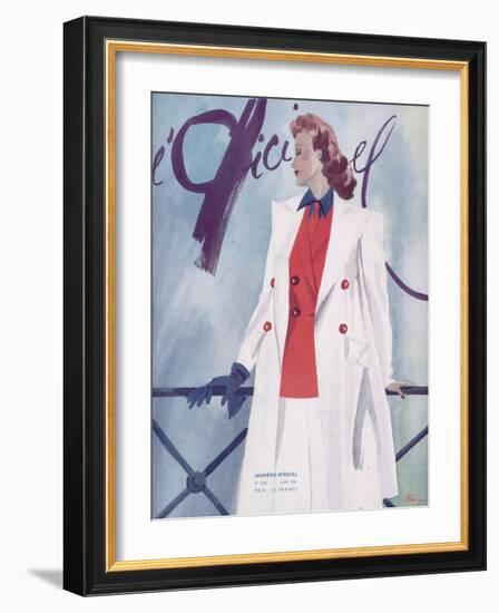 L'Officiel, June 1941-Lbenigni-Framed Art Print