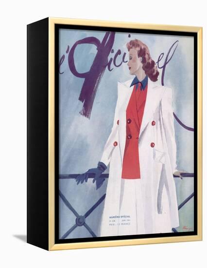 L'Officiel, June 1941-Lbenigni-Framed Stretched Canvas