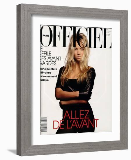 L'Officiel, June 1990-Walter Chin-Framed Art Print