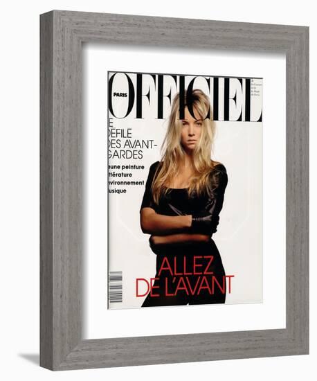 L'Officiel, June 1990-Walter Chin-Framed Premium Giclee Print