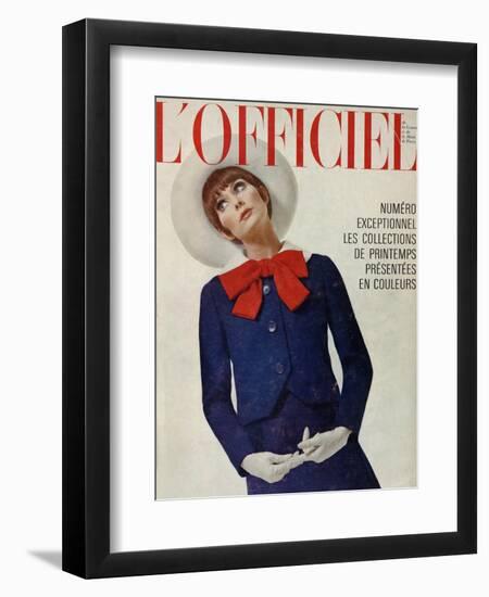 L'Officiel, March 1966-Guégan-Framed Art Print