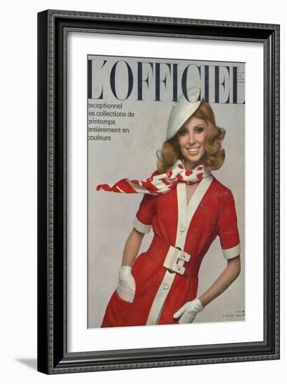 L'Officiel, March 1968-Guégan-Framed Art Print